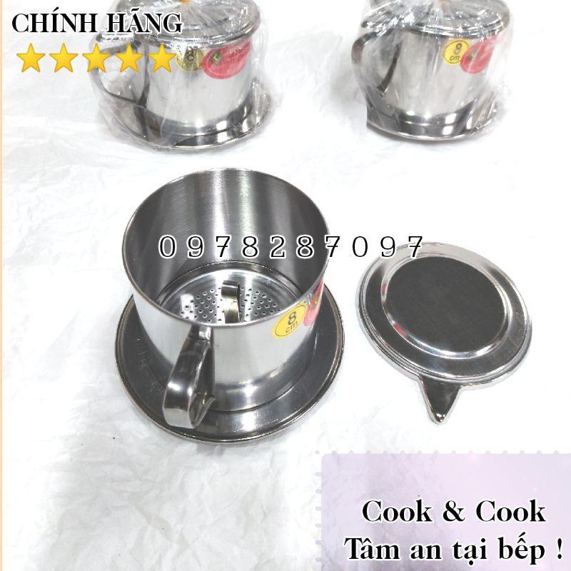 Phin Cafe Inox cao cấp Inox Nhiều kích cỡ 6, 7, 8 cm