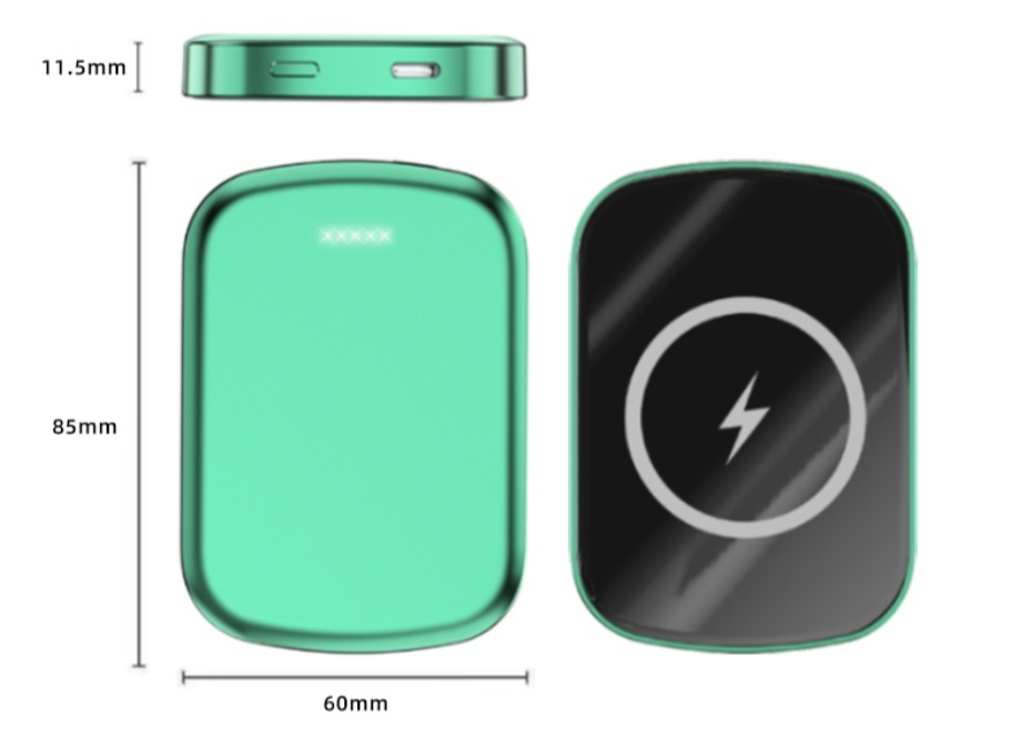 Pin Sạc Dự Phòng Di Động 2 Project W1 5000 mAh Sạc Nhanh Không Dây 15W  Tích Hợp Sạc Type-C 18W Nhỏ Gọn Có Nam Châm Từ Gắn Chặt Điện Thoại Không Sợ Rơi - Hàng Chính Hãng