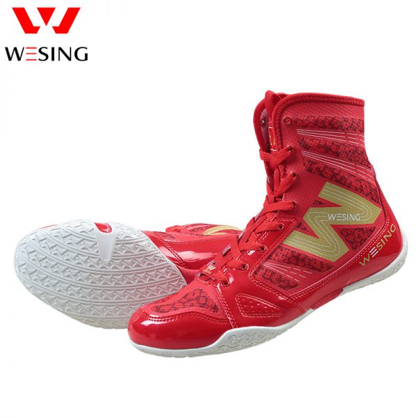 Giày Boxing Wesing Cao Cấp - Màu Đỏ