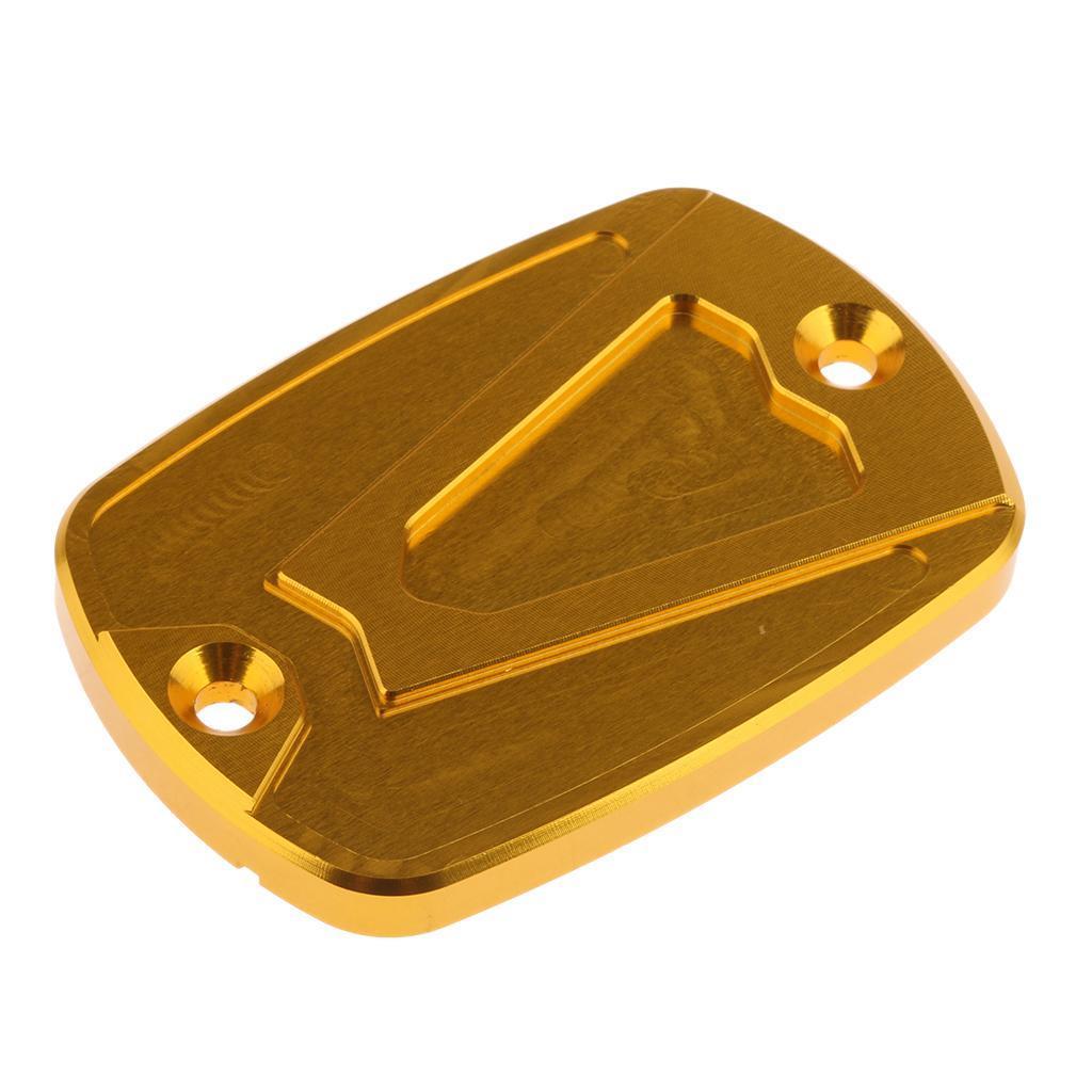 Gold Motorcycle CNC Front Brake Fluid Reservoir Cover Cap for Yamaha TMAX 500 530