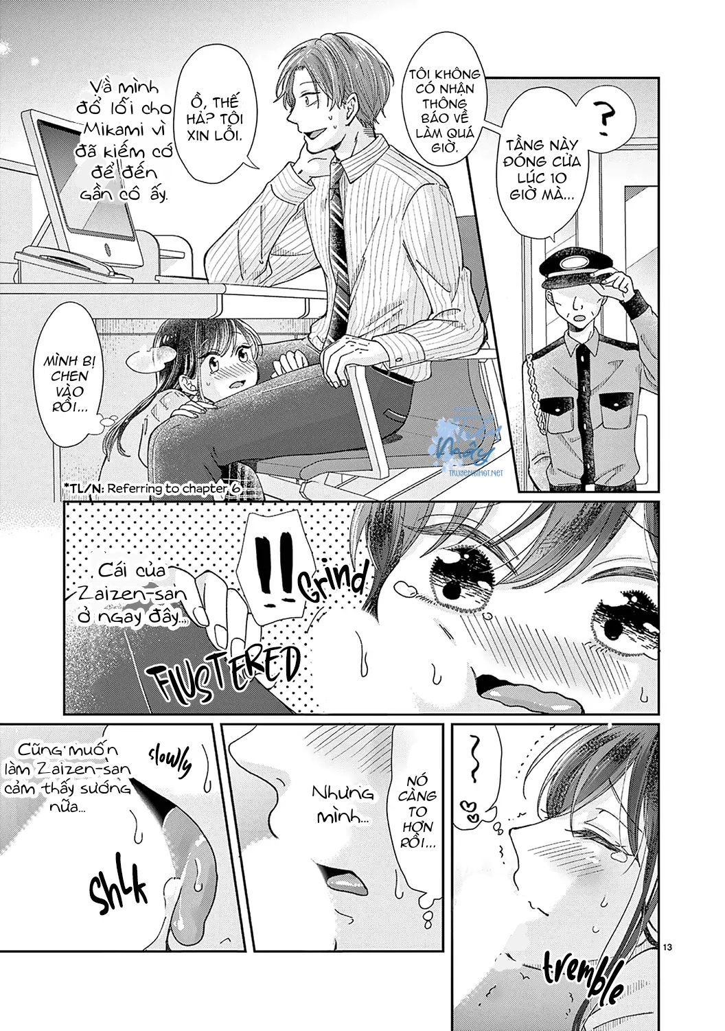 đồng nghiệp ưu tú phát hiện ra điểm yếu của tôi chapter 8 14