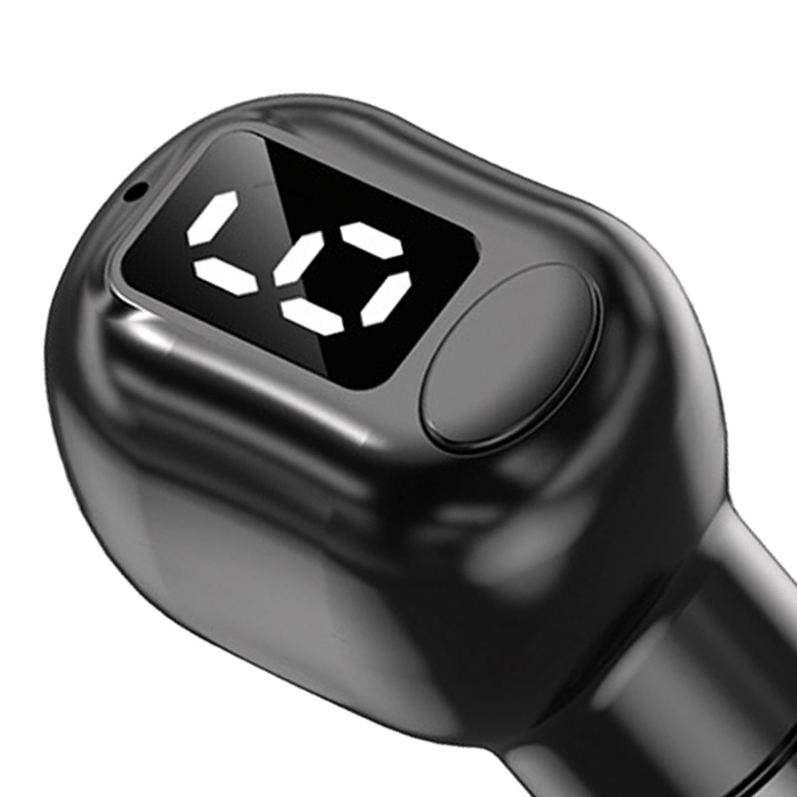 Mini Single Bluetooth 5.3 Wireless Headset for Smart Phone Black