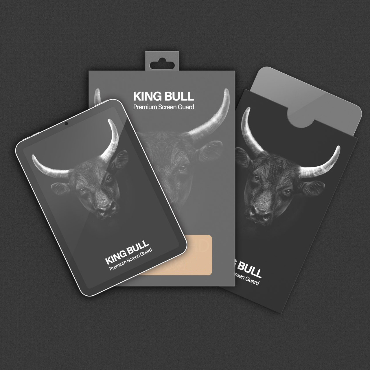 Miếng dán màn hình kính cường lực cho iPad hiệu MIPOW KINGBULL PREMIUM HD - Hàng Chính Hãng