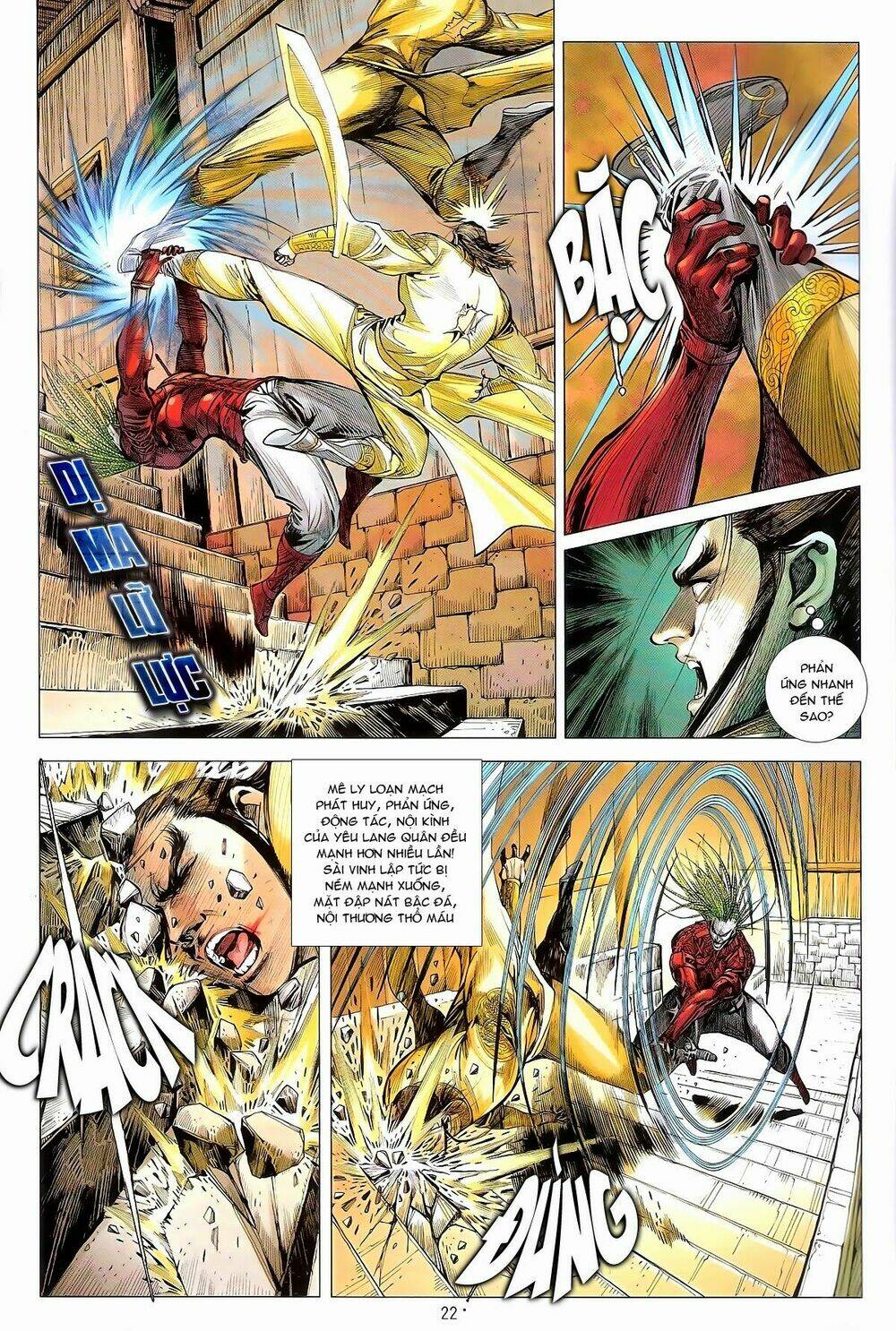 thiết tướng tung hoành (cựu tác) chapter 132 22