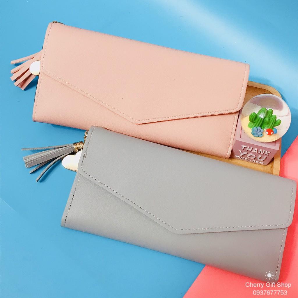 Bóp Ví Nữ Bì Thư Siêu Hot Dễ Thương Phong Cách Hàn Quốc Ảnh Thật Shop Chụp