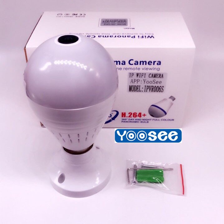 Camera giám sát WIFI Yoosee bóng đèn VR960 - Hàng nhập khẩu