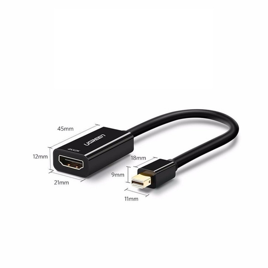 Cáp Chuyển Đổi Ugreen MiniDP Sang HDMI - Hàng Chính Hãng