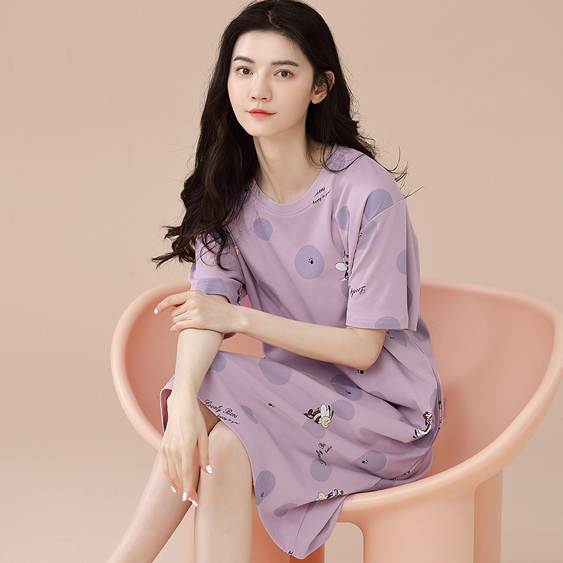 Váy mặc nhà cotton 8819