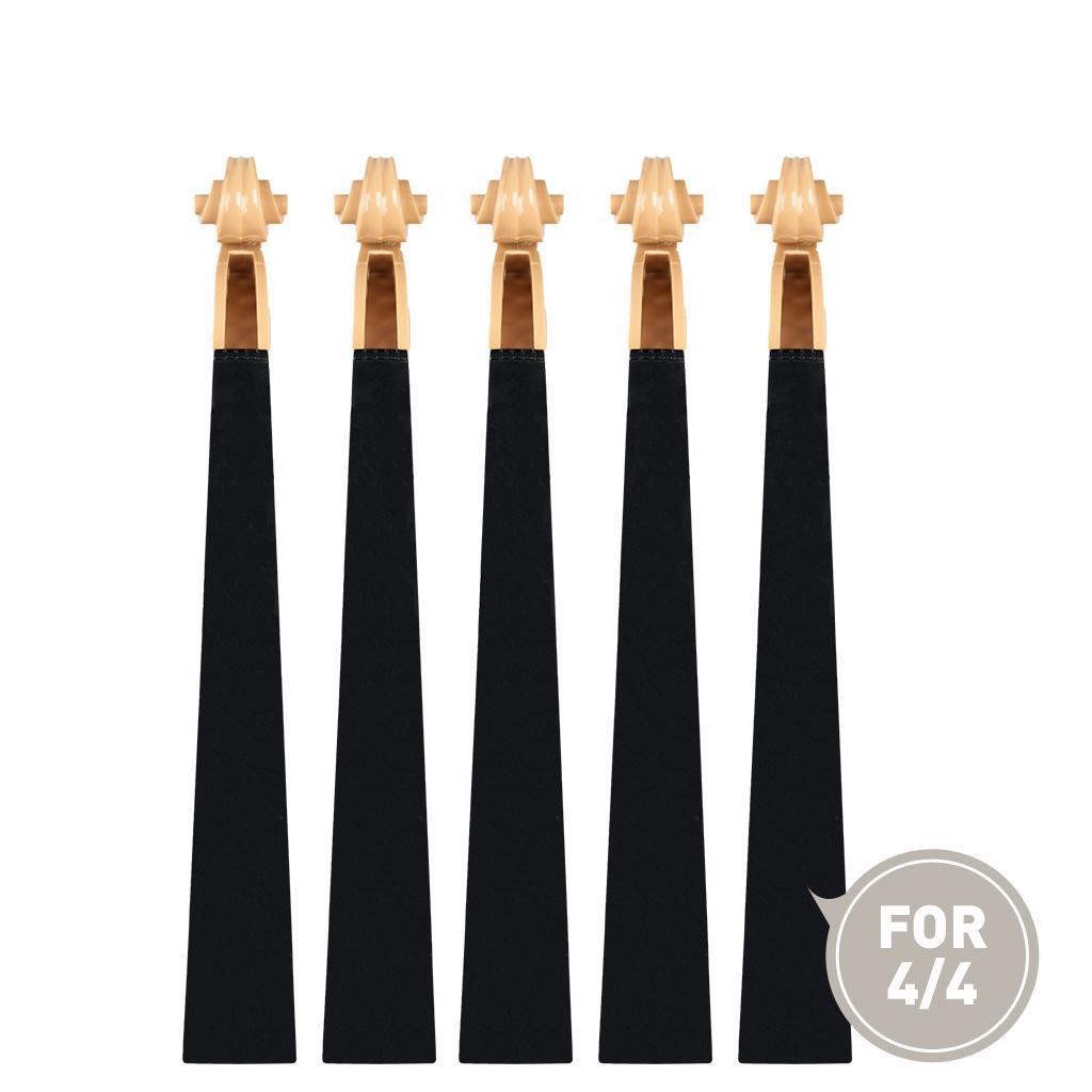 4/4 Polished Wood Violin Scroll Headstock Neck Material DIY Musical Instrument