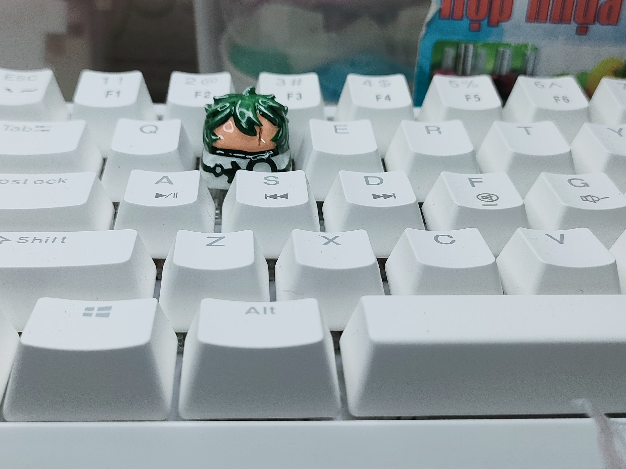 Keycap aristan kenshin trang trí bàn phím cơ