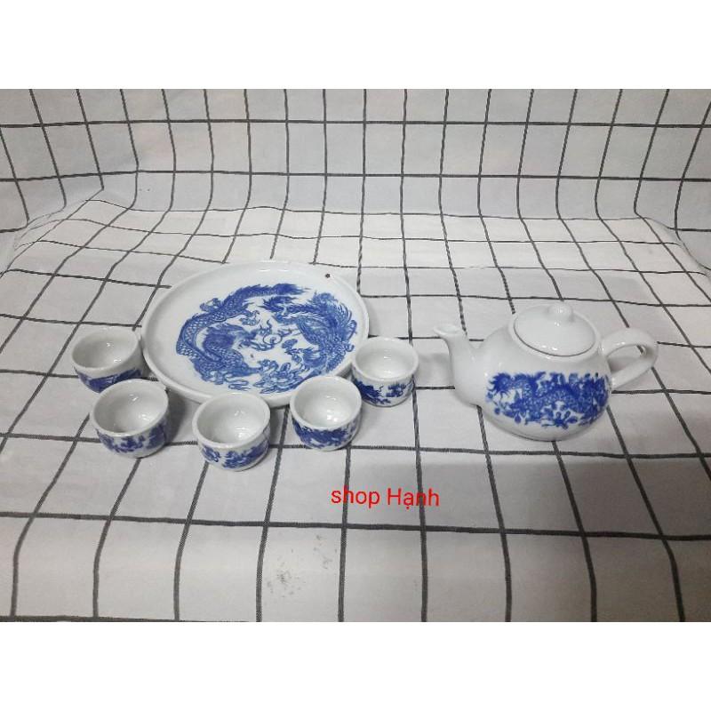 Bộ ấm chén thờ Ông Địa Thần Tài