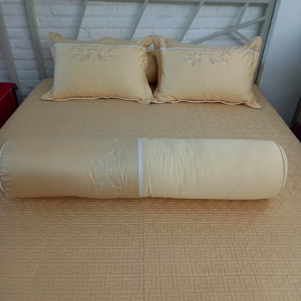 Bộ chăn ga gối cao cấp Sông Hồng H17048