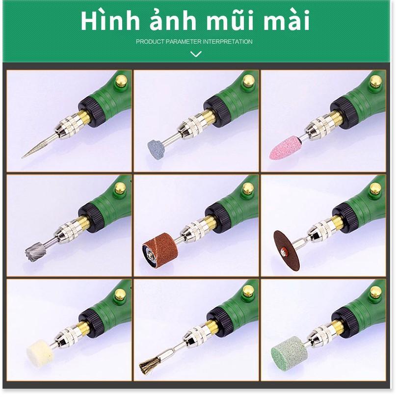 Máy mài bóng cầm tay mini 108 chi tiết