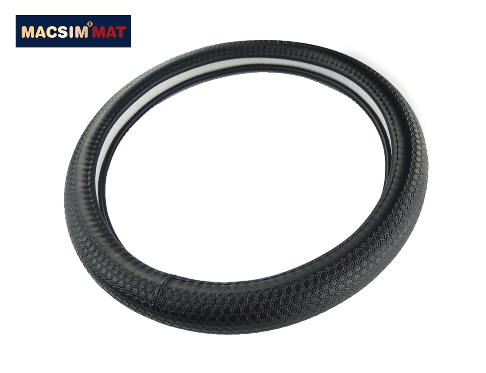 Bọc vô lăng cao cấp Macsim mã L618 mới chất liệu da thật - Khâu tay 100% size M màu be, đen, nâu
