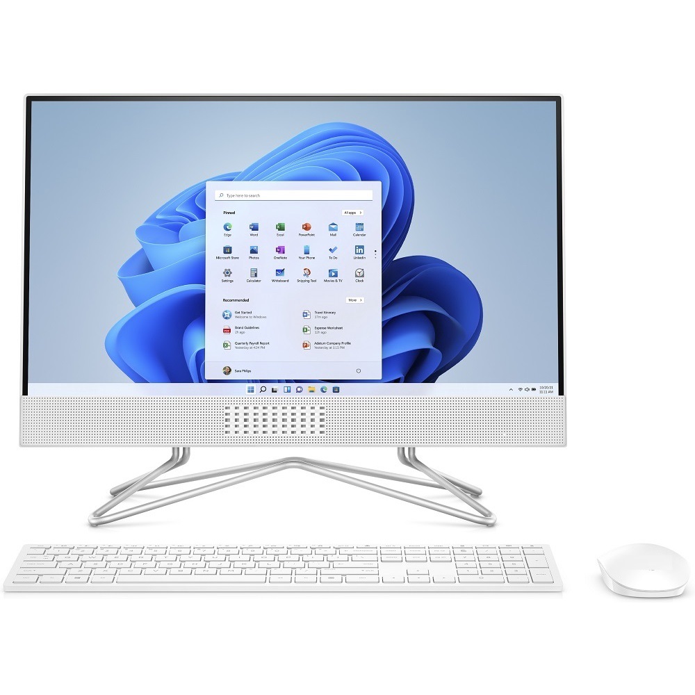 Màn Hình Máy Tính PC All In One 22-DF1042D i5 1135G7/8GB/256GB SSD/21.5&quot; FHD/K+M/Win 11/Trắng - 601L8PA