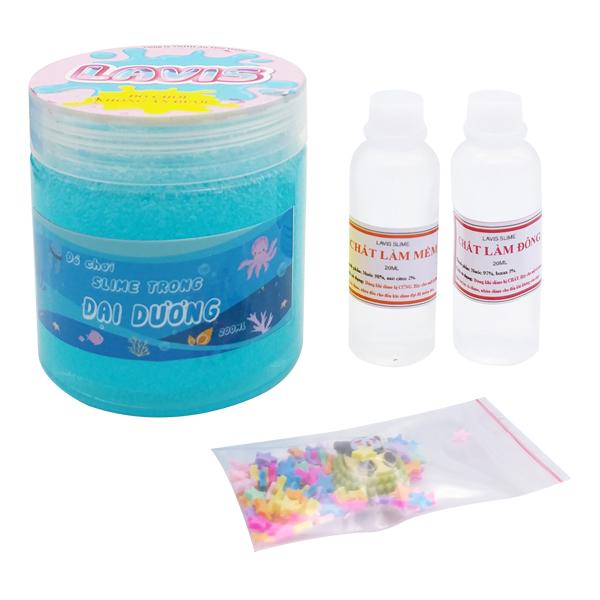 Đồ Chơi Slime Trong Lavis: Đại Dương - 200 ml