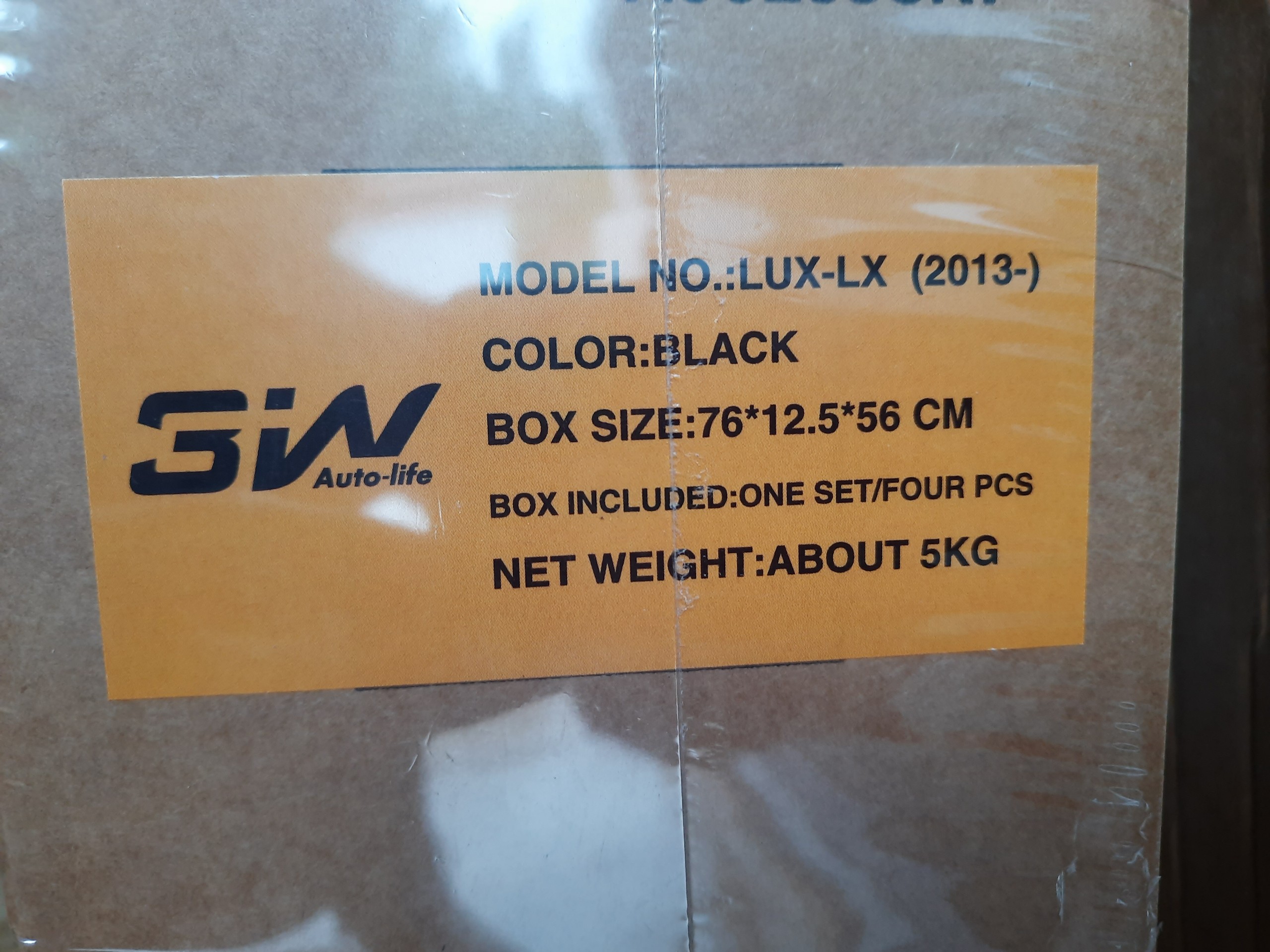 Thảm lót sàn xe ô tô LEXUS LX570 2007-2021 Nhãn hiệu Macsim 3W chất liệu nhựa TPE đúc khuôn cao cấp - màu đen