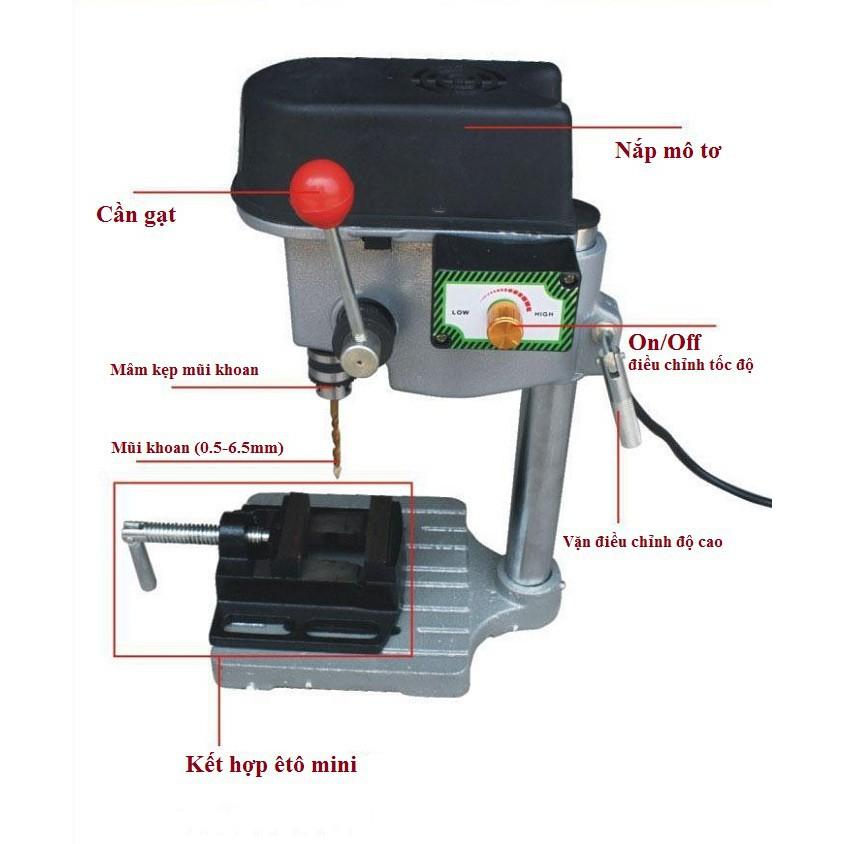 Máy khoan bàn mini công suất 340W