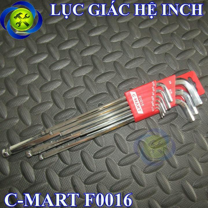 Bộ lục giác dài hệ inh C-mart F0016 9 cây