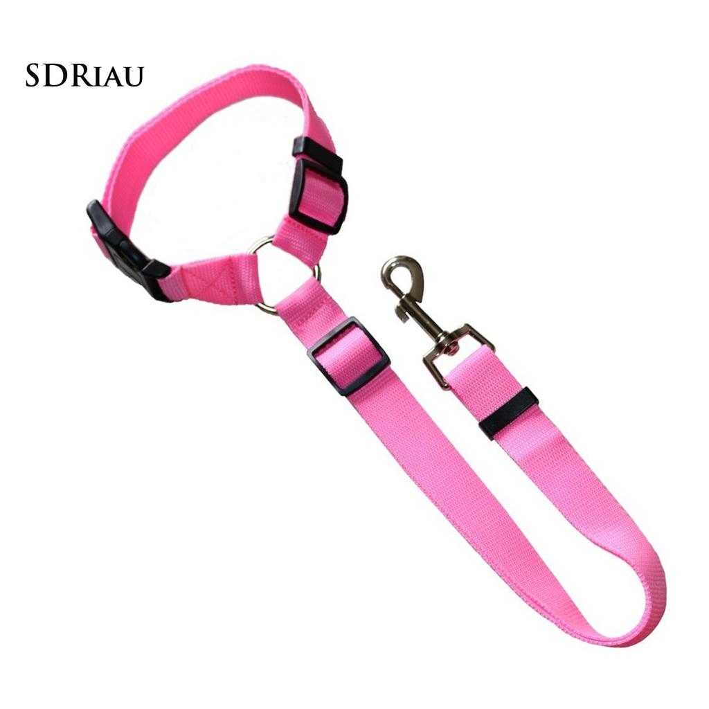 Dây Dắt Thú Cưng Đi Dạo Bằng Vải Nylon Tùy Chỉnh Tiện Dụng Cho Xe Hơi