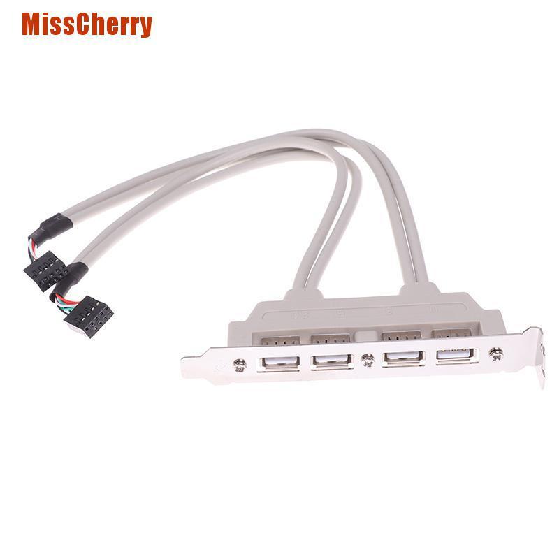 Cáp chuyển đổi USB 9 Pin từ Mainboard ra cổng USB 2.0 - Cổng mở rộng USB 9 Pin sang USB 2.0