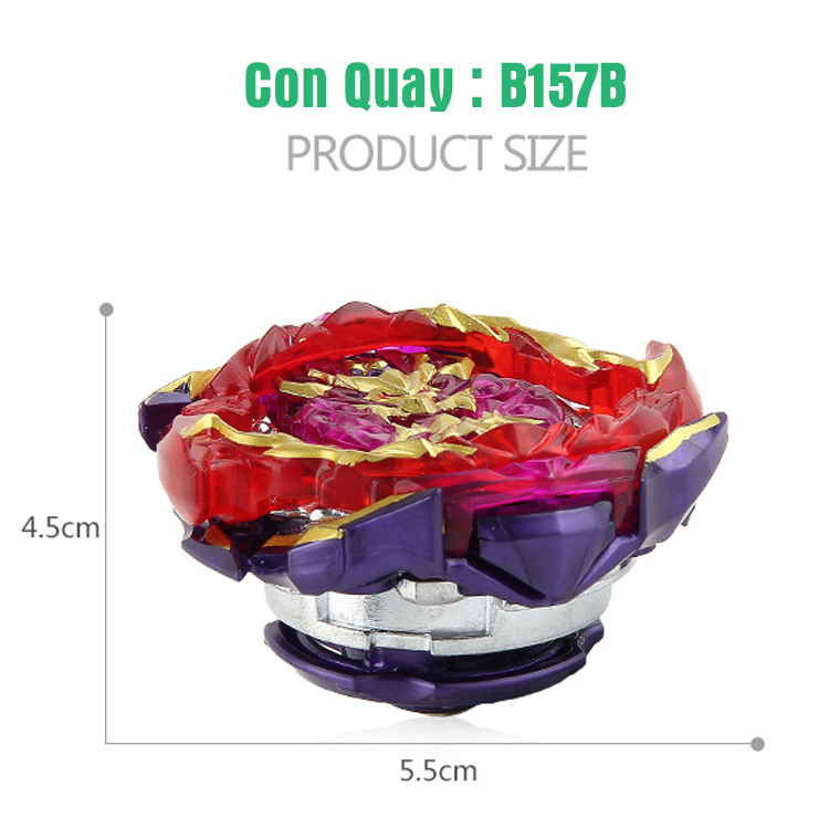  Đồ Chơi Con Quay B157 Kèm Quay Tay | Con Quay BEYBLADE B163