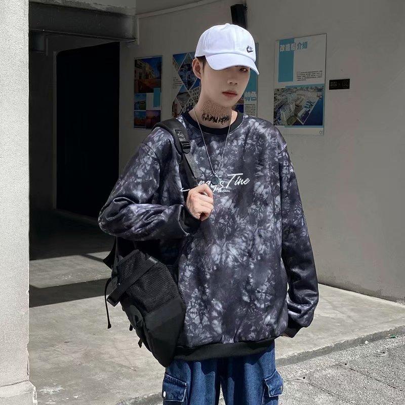 Áo Thun Nam Dài Tay Cổ Tròn Thời Trang Hàn 3 Màu Cỡ M-5Xl