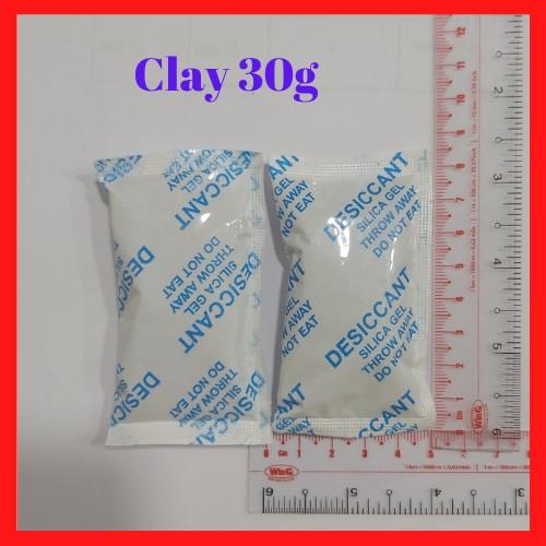 Gói Hút Ẩm Clay loại 5/10/20/30g Clay (Đất sét hoạt tính OPP) - Hạt chống ẩm mốc, khử mùi
