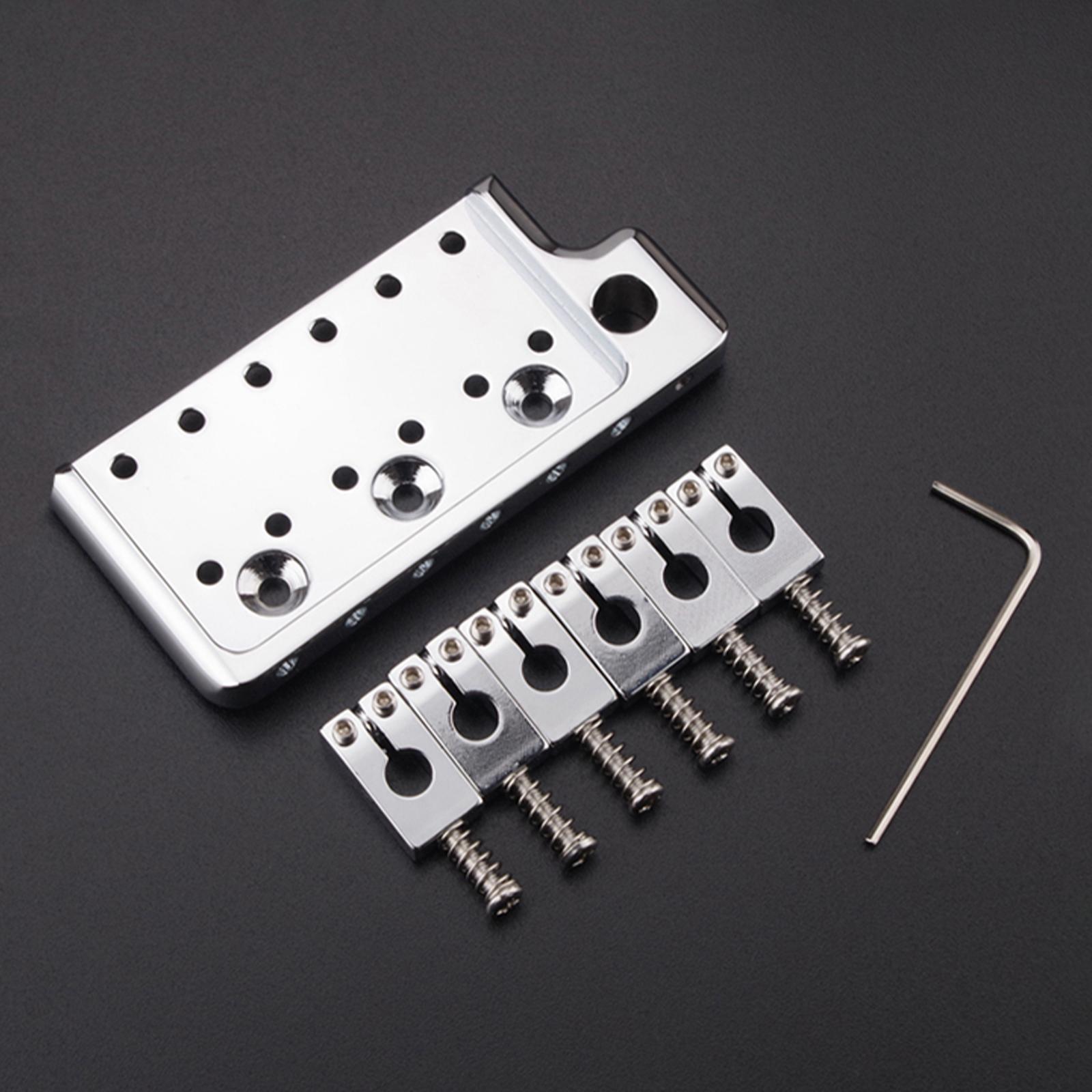Professional Guitar Bridge Plate with Wrench Accessories for Electric Guitar