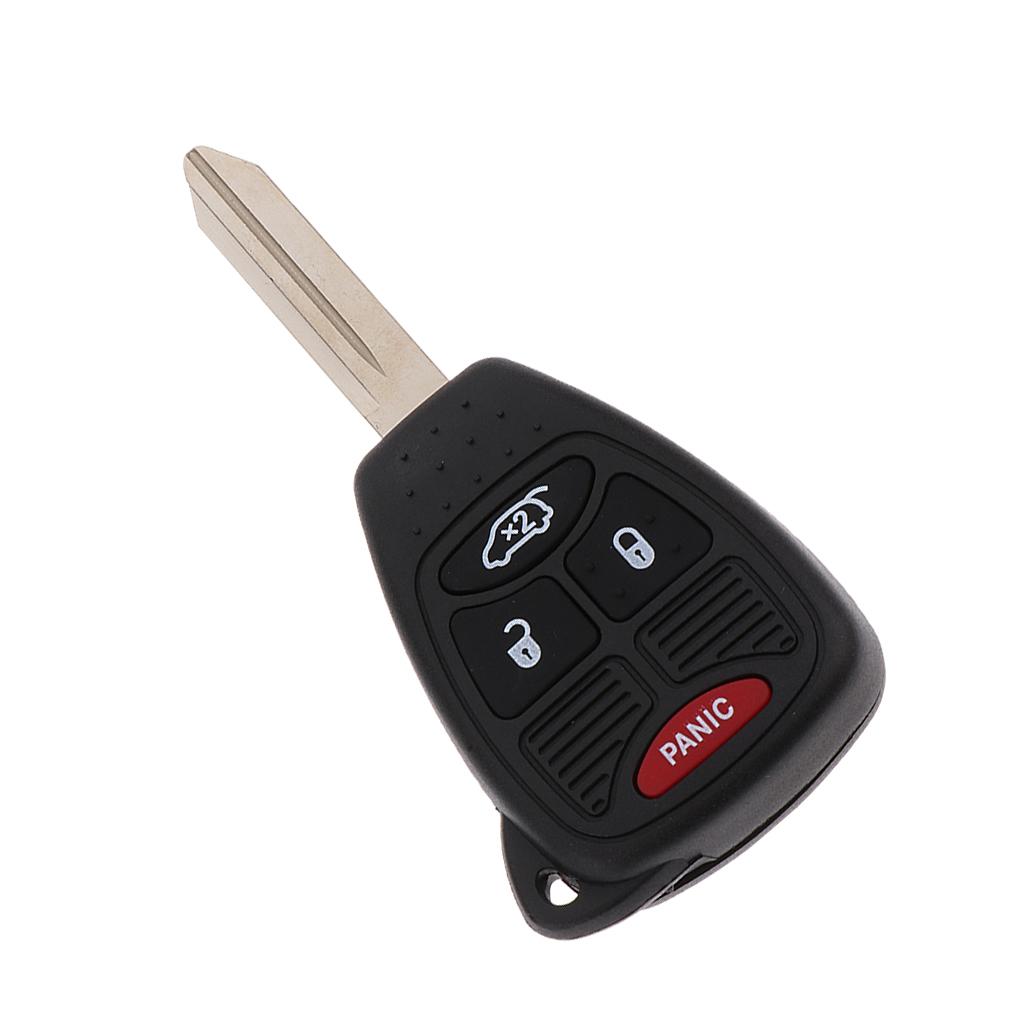 Replacement Uncut Key Fob Remote for 2005-2009