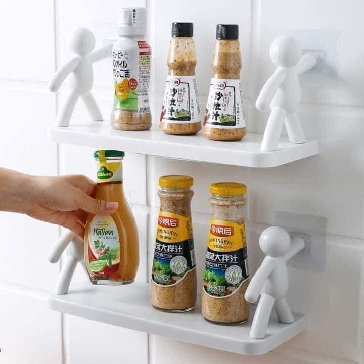 KỆ ĐỂ ĐỒ NHÀ TẮM, NHÀ BẾP HÌNH NGƯỜI