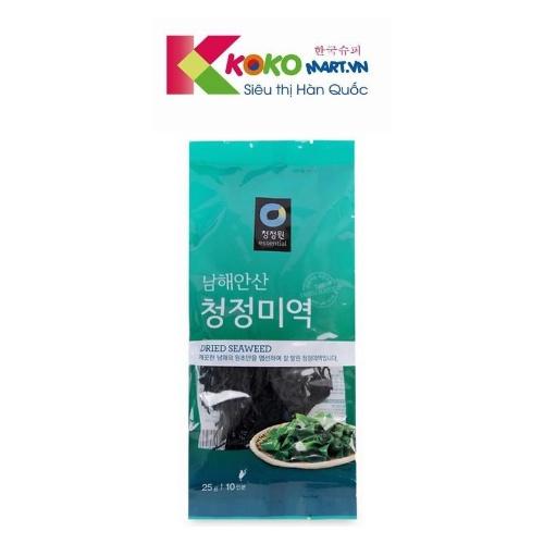 Rong biển khô nấu canh  Hàn Quốc 25g