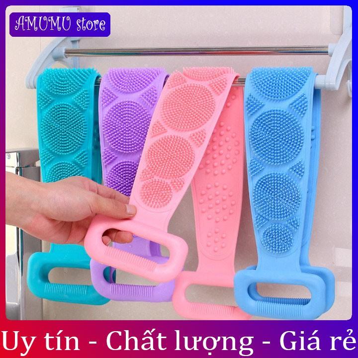 Dây Chà Lưng 2 mặt Bằng Silicone