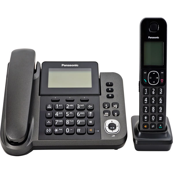 Điện thoại bàn không dây Panasonic KX-TGF310 - Hàng Chính Hãng