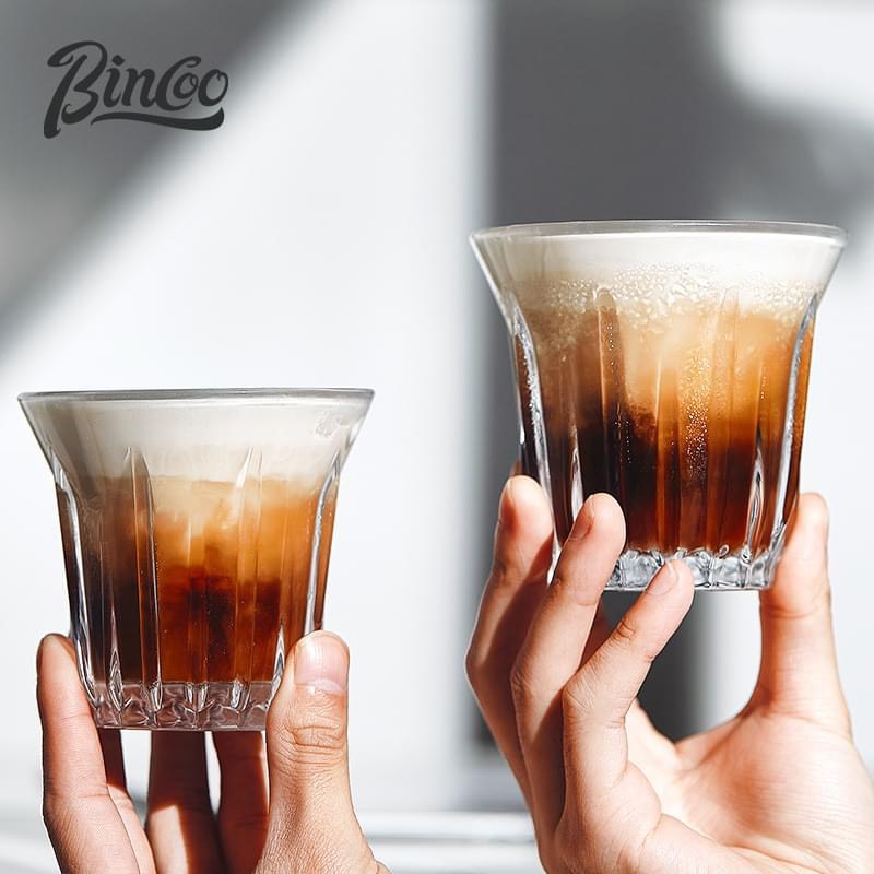 Ly thủy tinh sọc đứng rộng 160ml - Mã 83305