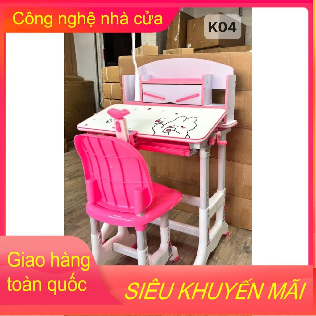 Bộ Bàn Ghế Học Sinh K04 Chống Gù, Chống Cận