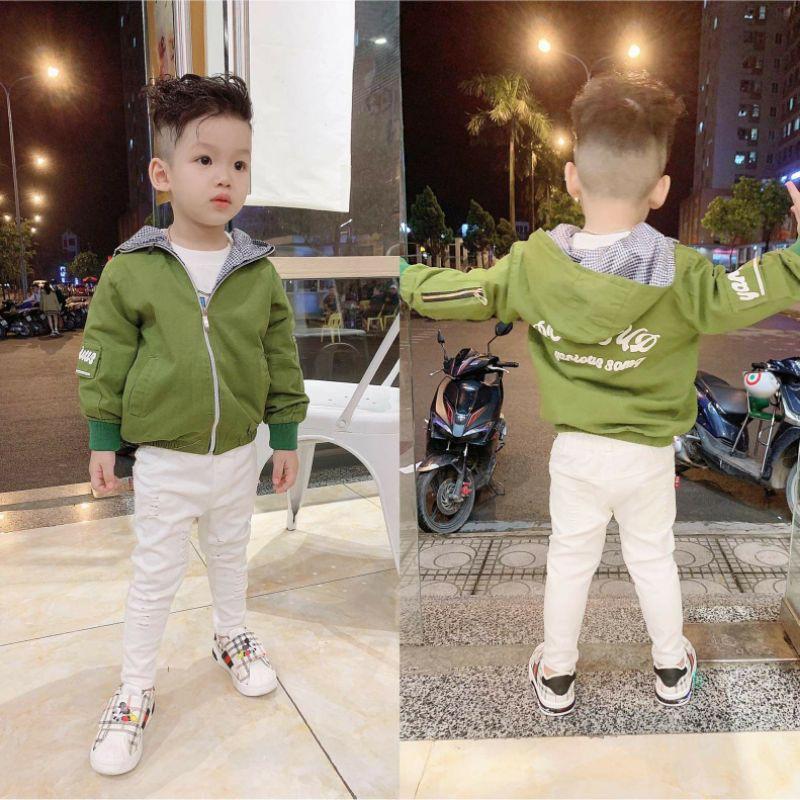 Áo khoác gió 2 lớp Cho Bé