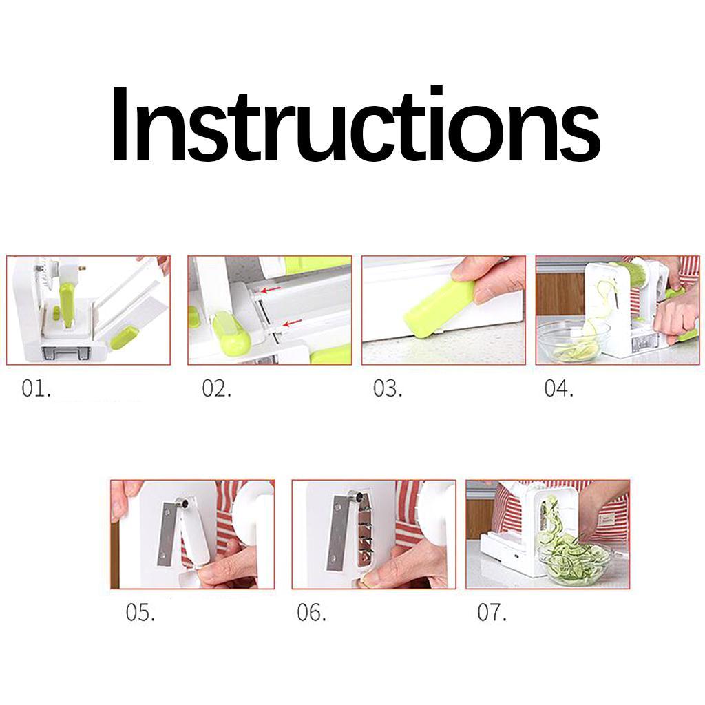 Vegetable Slicer Cutter Potato Onion Salad Grater Noodles Chopper Maker