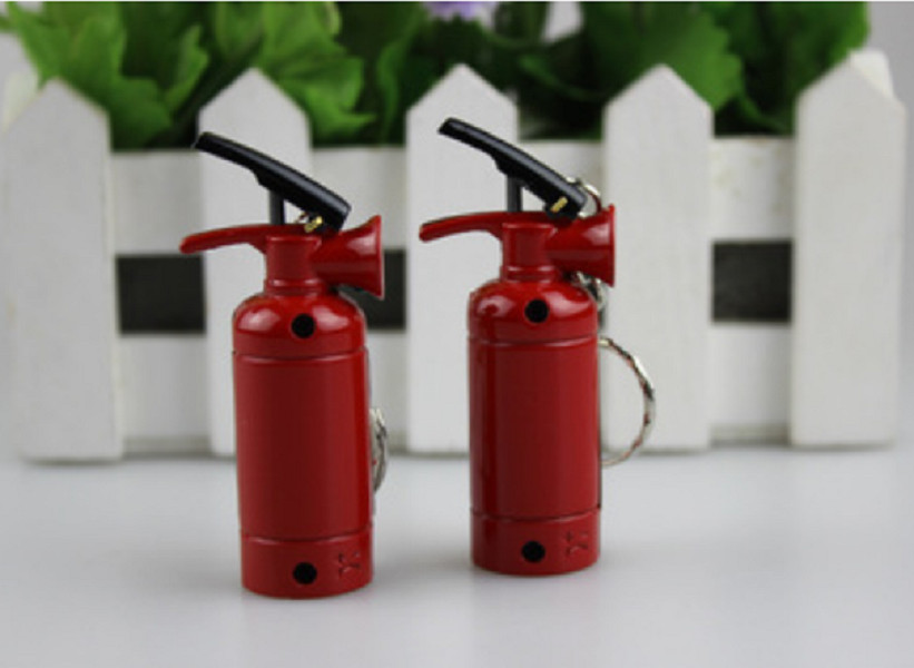 Hộp Quẹt Bật Lửa Gas Hình Bình Cứu Hỏa Độc Đáo + Tặng Giá Đỡ Điện Thoại Ring