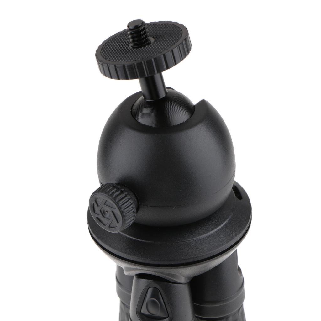 Phone Tripod, Portable and Adjustable Camera Stand Holder with Universal Clip