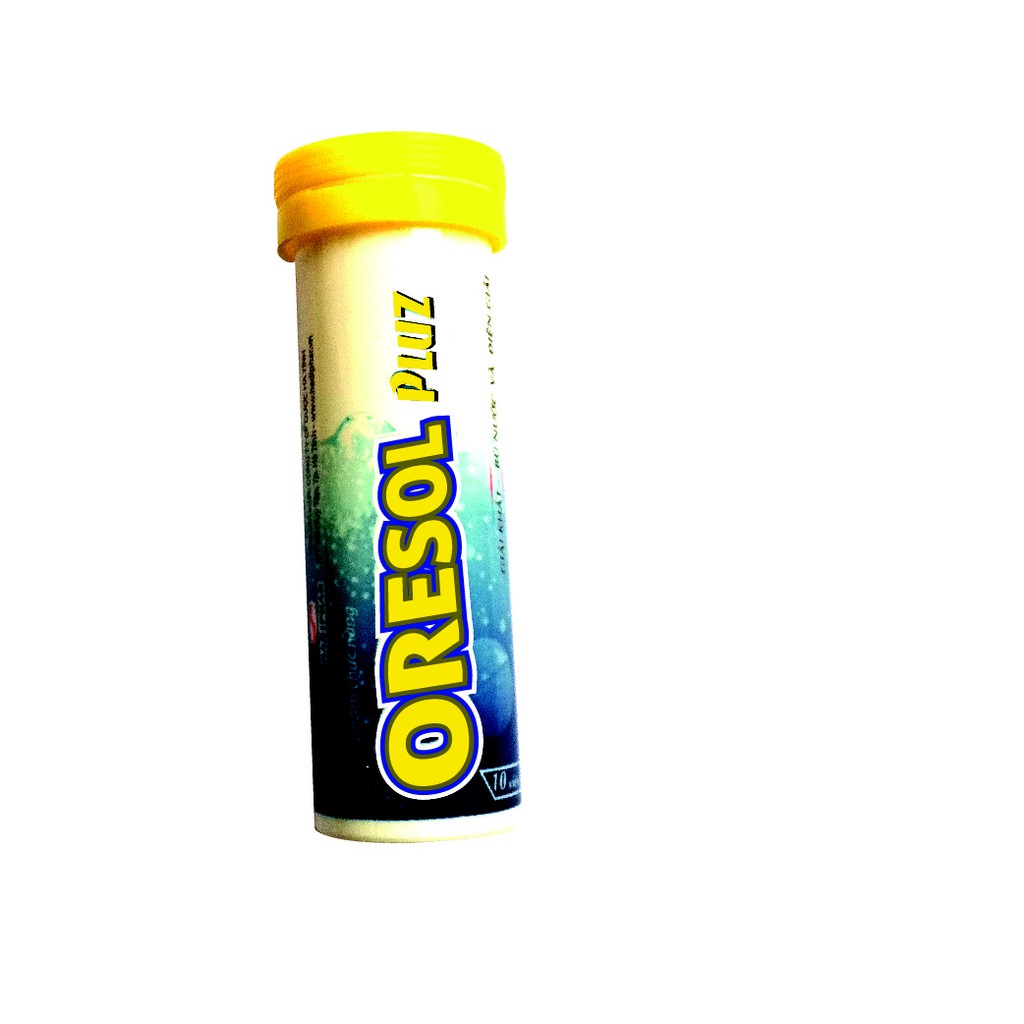 Combo 2 Tuýp Viên sủi bù nước và điện giải Oresol Pluz