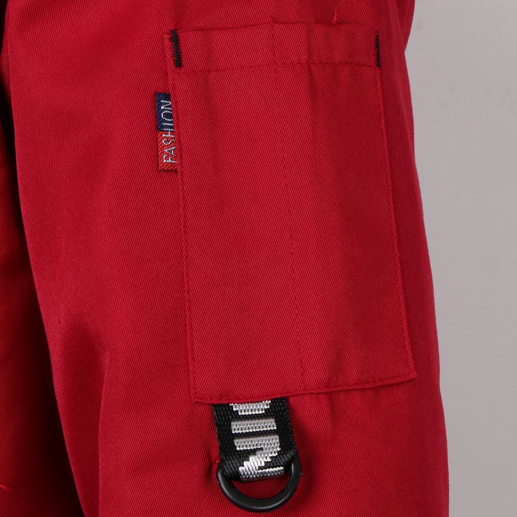 Men's Women's Chef Uniform Coat Cooker Jacket Long Sleeve Workwear Outfits