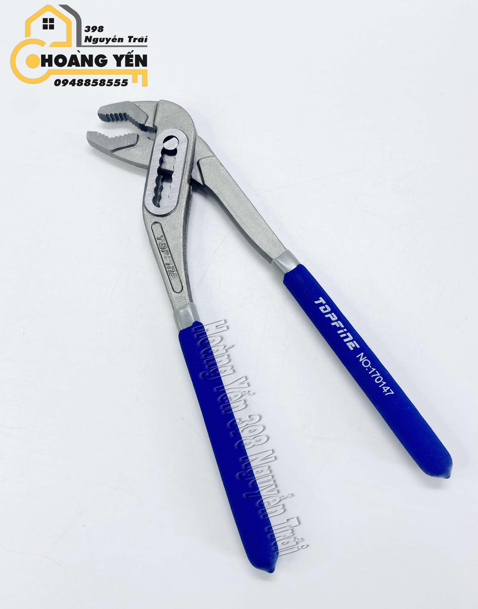 Kìm mỏ quạ đa năng 7 lỗ TOPFINE 10 inch kìm kẹp ống nước Kềm mỏ quạ kẹp giữ, kềm vặn mở ống nước cho thợ điện nước Kìm mỏ quả loại tốt Kìm mỏ quạ bền bỉ