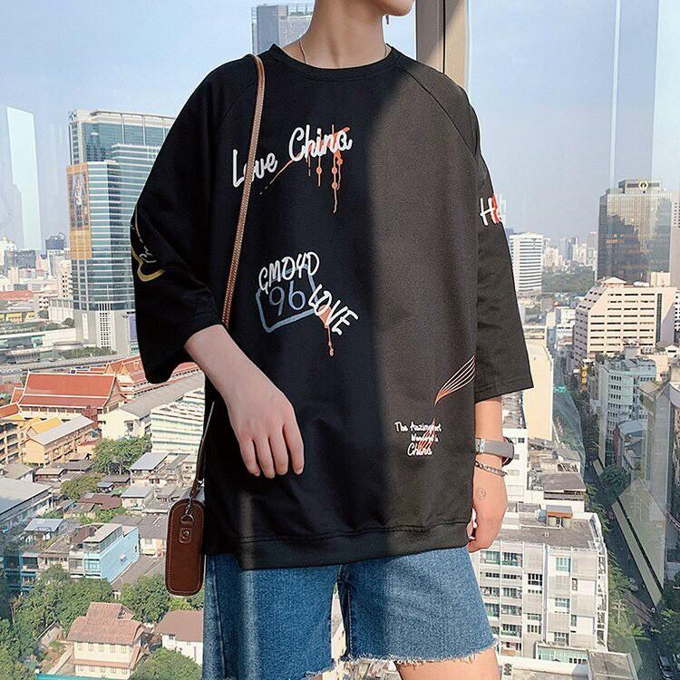 ÁO THUN FORM RỘNG TAY LỠ DÀI CỰC HOT HOT TREND THỜI TRANG HÀN QUỐC