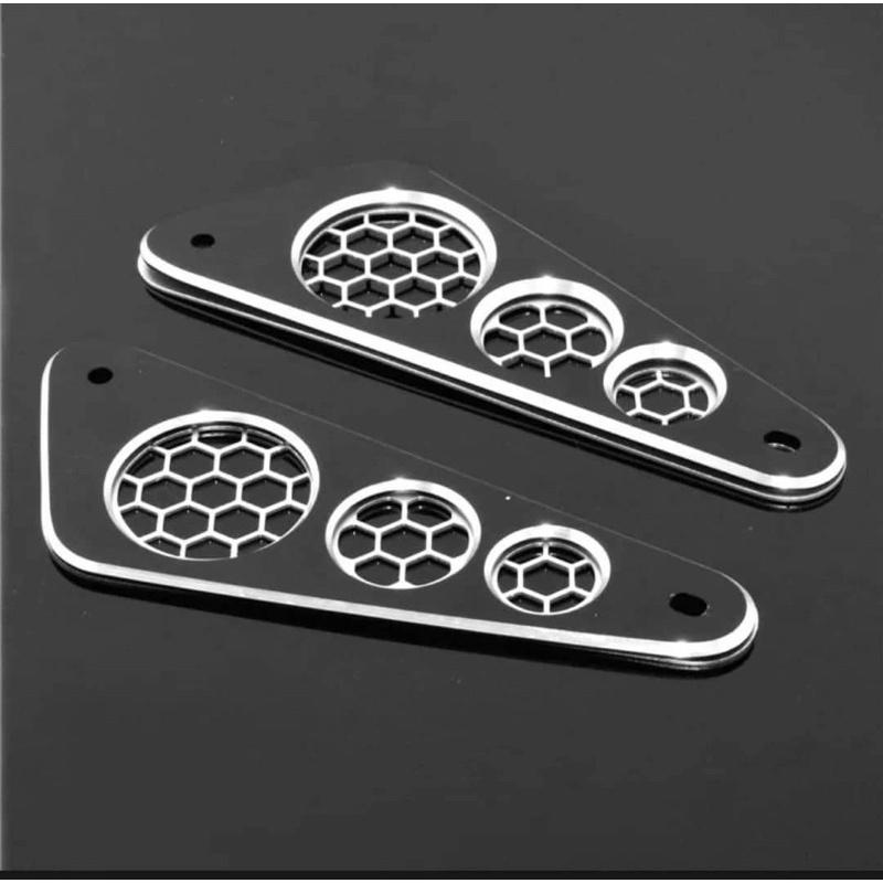 Ốp hông sau XSR155 inox CNC siêu đẹp