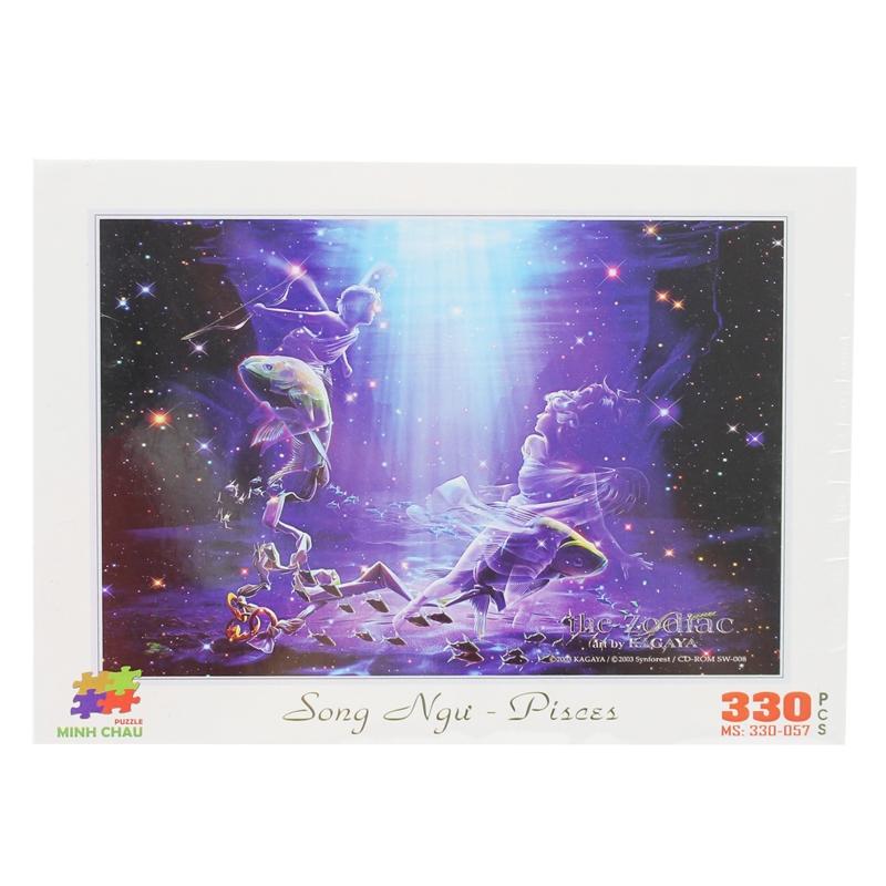 Bộ Xếp Hình Puzzle Minh Châu 330-057 - Song Ngư (330 Mảnh Ghép)