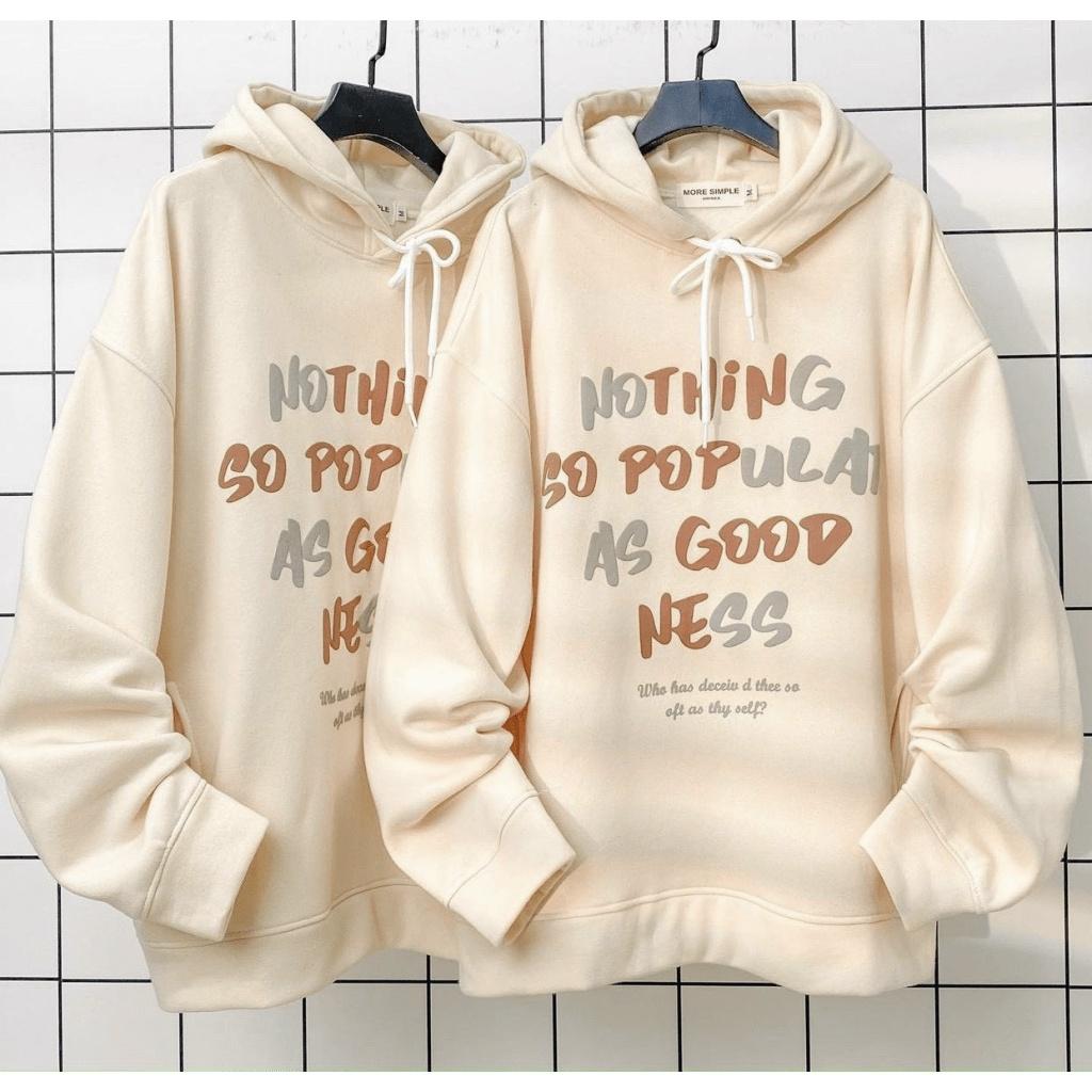 ÁO KHOÁC NỈ HODDIES CỔ TRÙM ĐẦU - FORM RỘNG THỜI TRANG HÀN QUỐC - SIÊU XỊN CHO CÁC BẠN TRẺ BBB FASHION SHOP