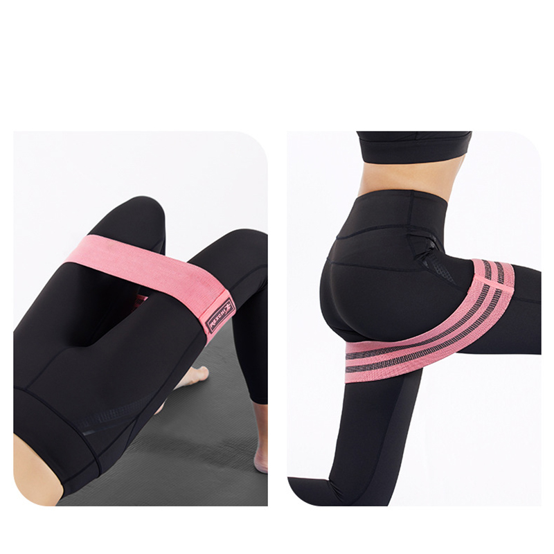 Dây kháng lực tập gym, kiểu dây kháng lực tập mông đùi, ngực, hàng dây mini band