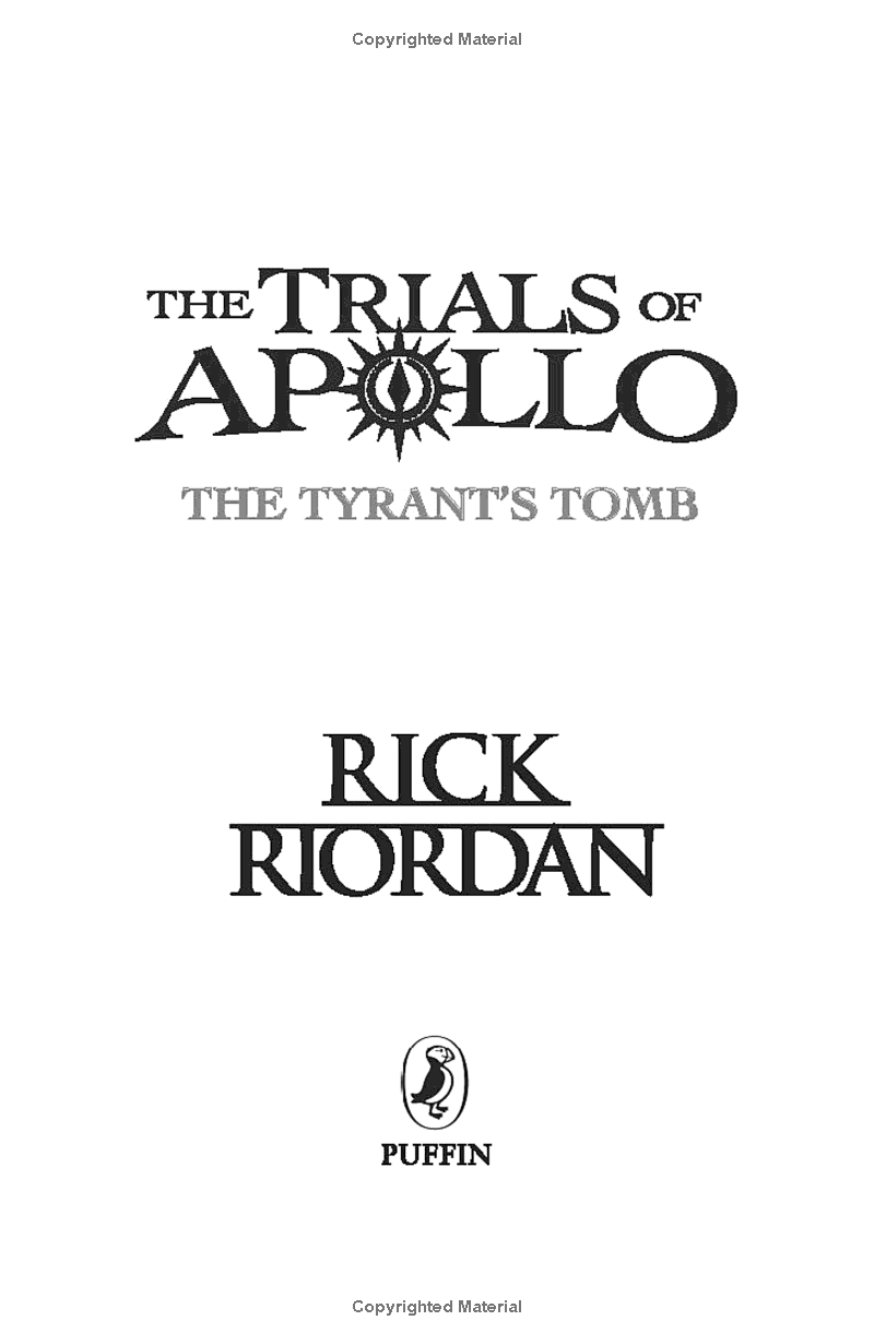 Sách ngoại văn: The Trials Of Apollo 4: The Tyrant’s Tomb