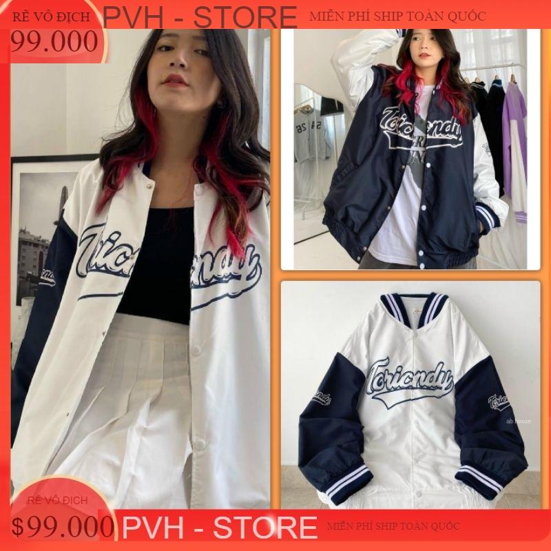 Áo khoác bomber unisex chất dù 2 lớp
